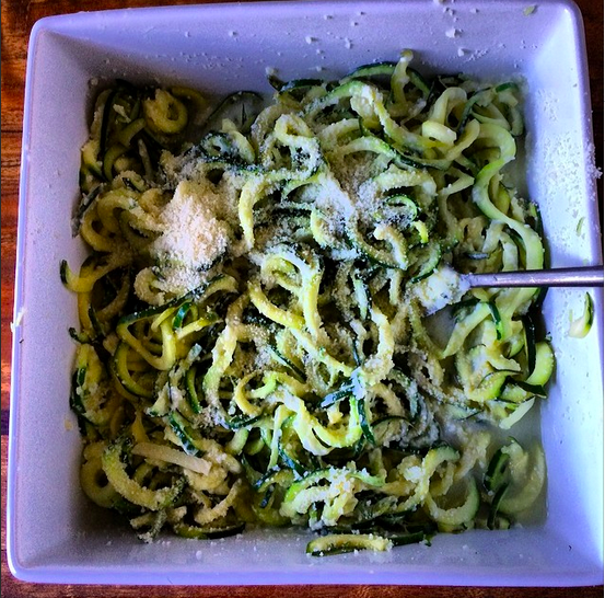 LowCalorie Zucchini Pasta with Lemon & Pecorino LEO WITH CANCER