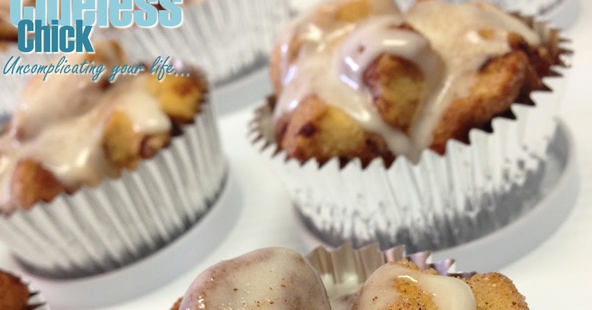 The Clueless Chick Cinnamon Monkey Bread Minis