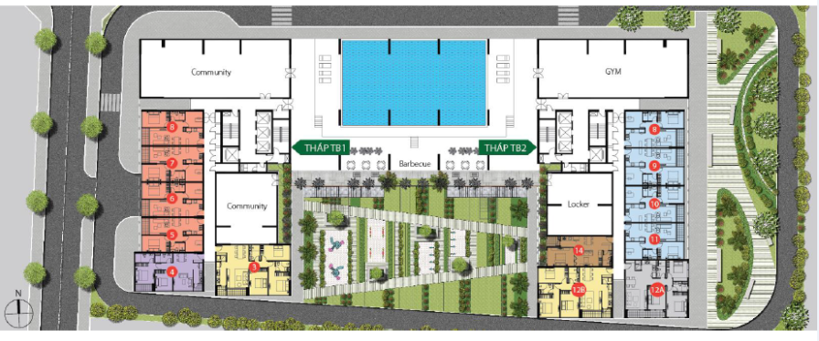 Căn hộ giá tốt nhất khu gần sân bay TSN - mặt tiền Phổ Quang - The Botanica - Liên hệ: 0938 321 119 - 3