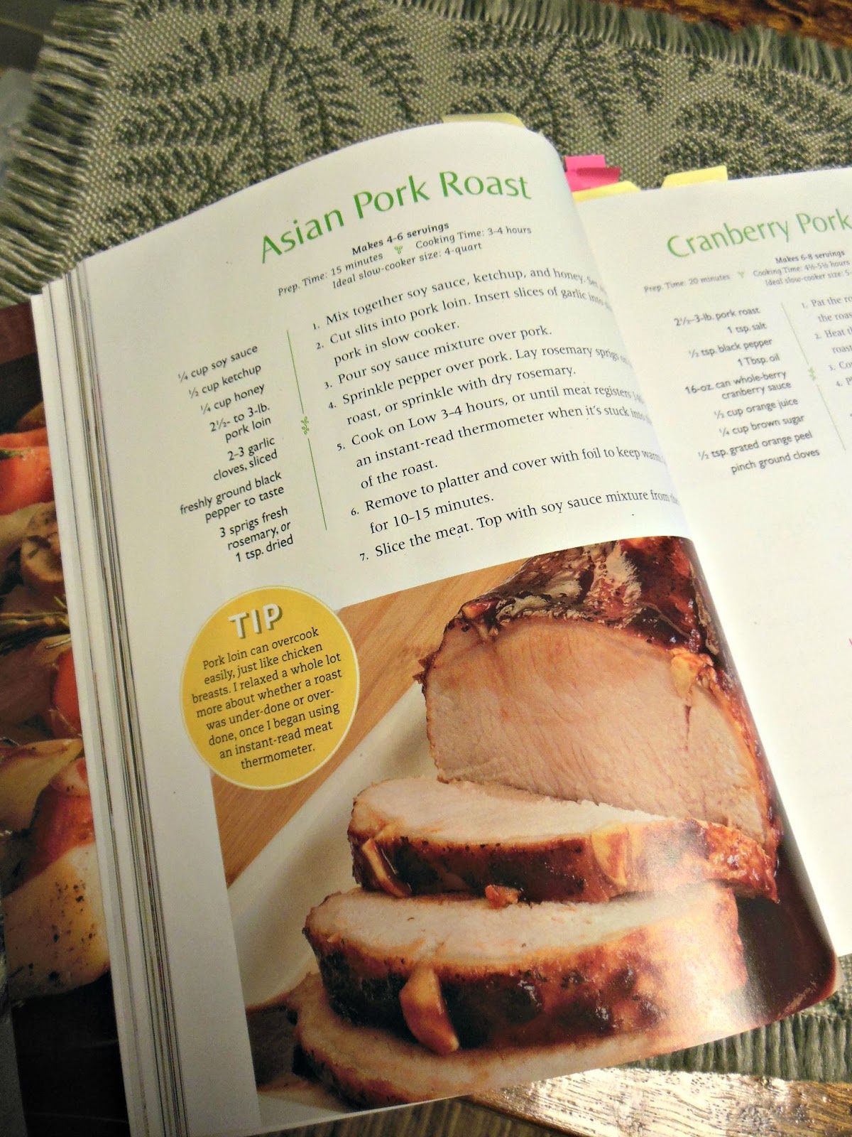 Asian Pork Roast, a slow cooker recipe Our Sunday Cafe, the