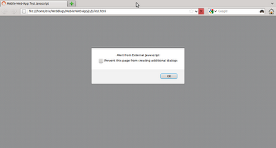 Place Javascript in head, link to external .js file Place Javascript in head, link to external .js file