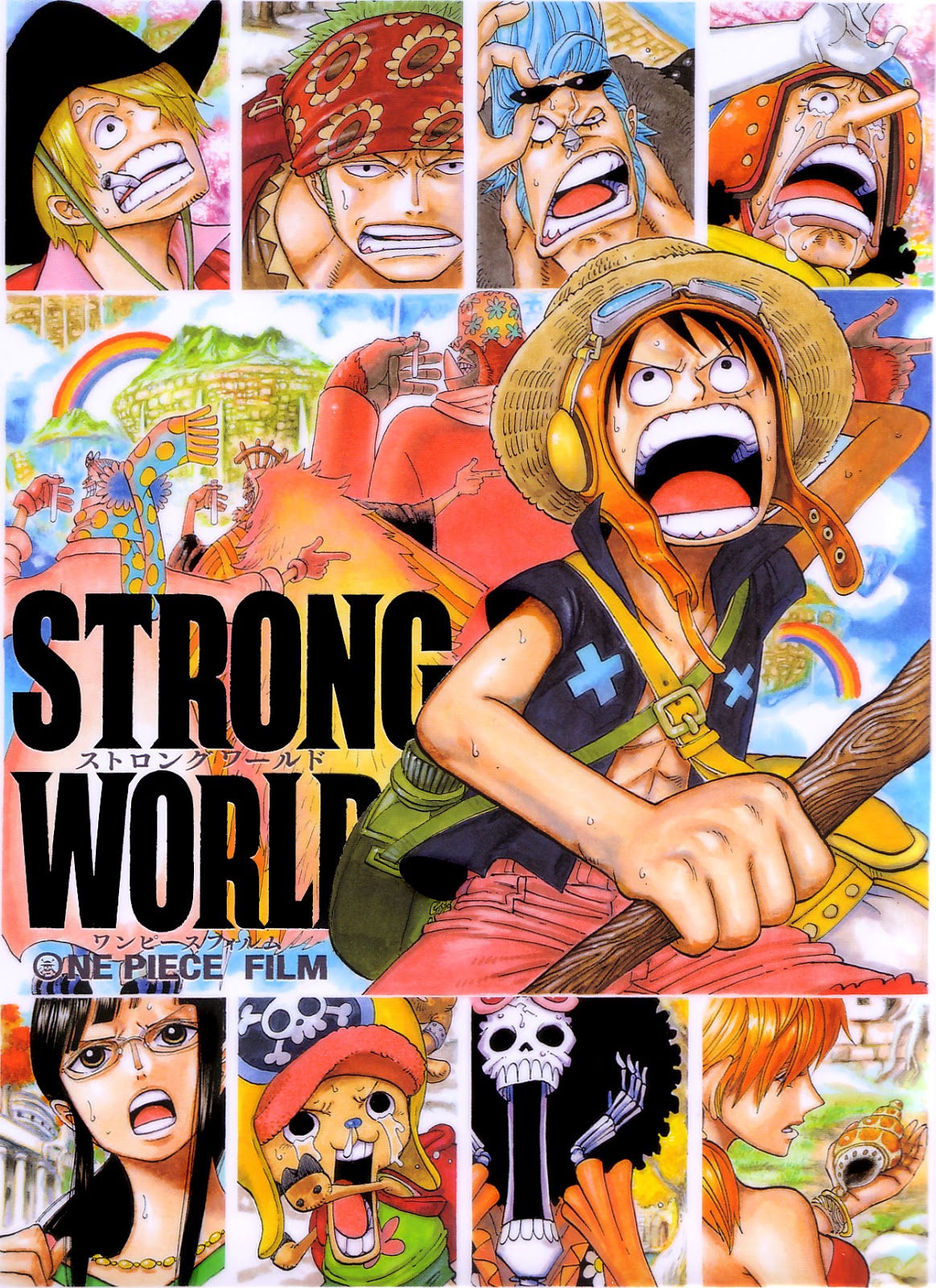 Download One Piece: Strong World (2009) BluRay 720p 800MB