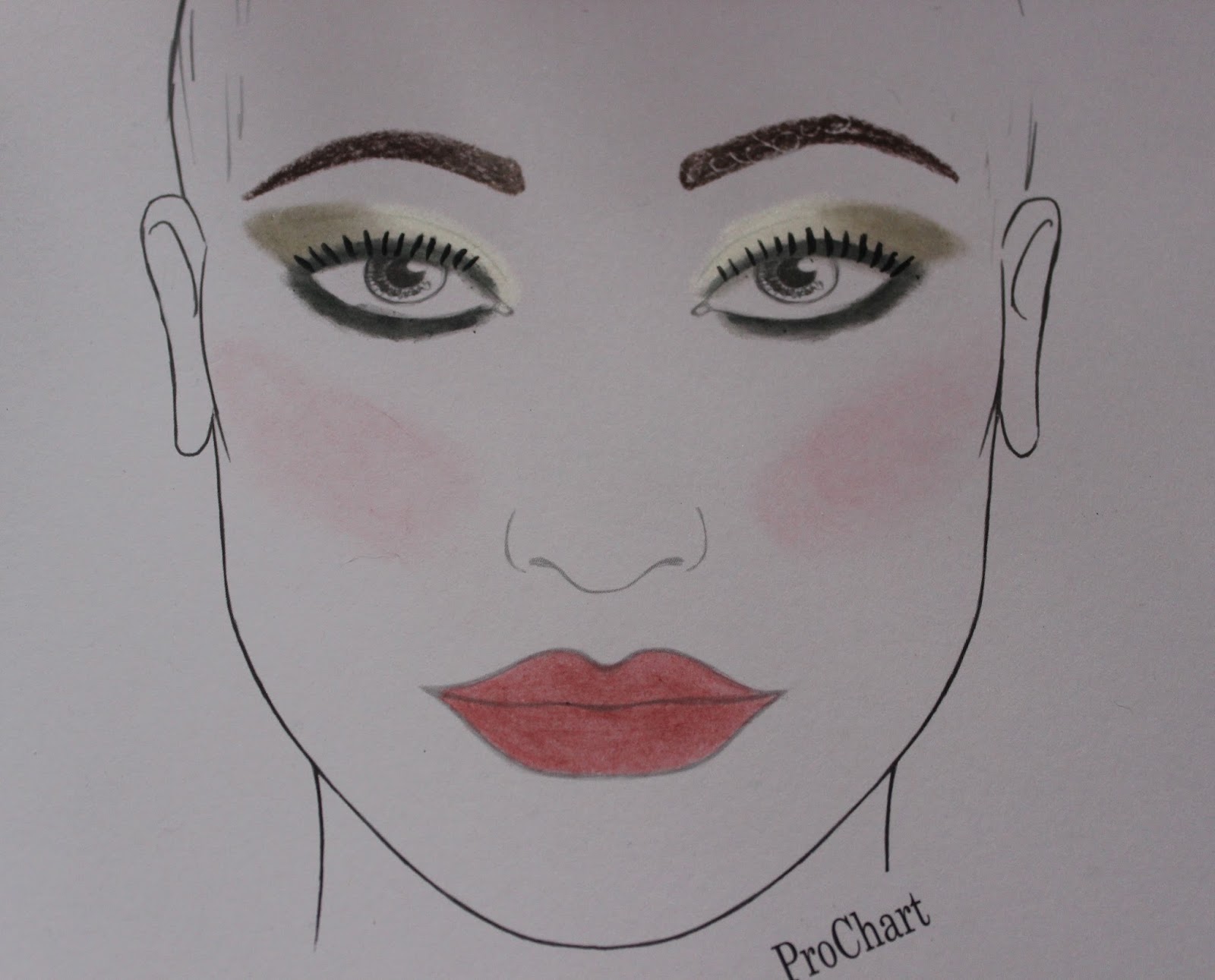 Makeup: Estee Lauder Green Eyes