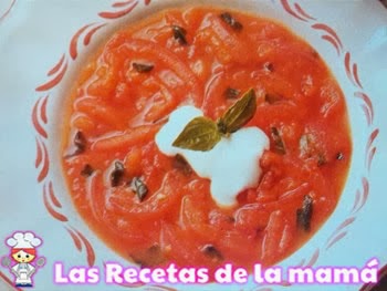 Receta De Sopa De Tomate A La Albahaca
