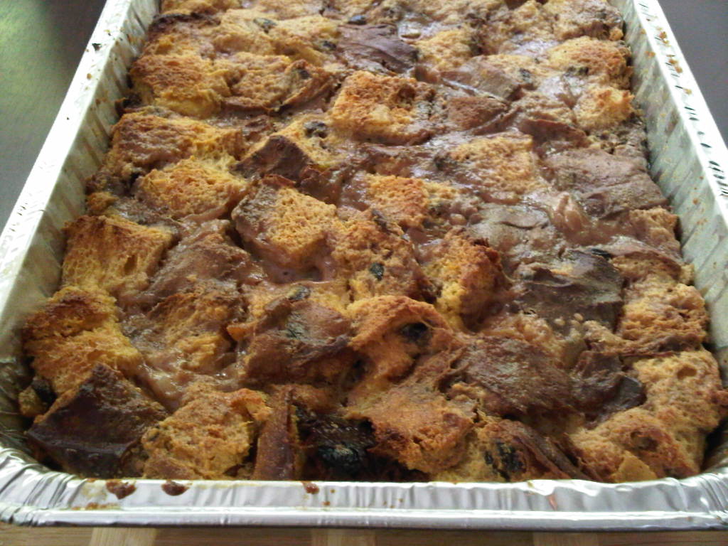 Cooking Growing up a Little Italian Boy Bread Pudding with