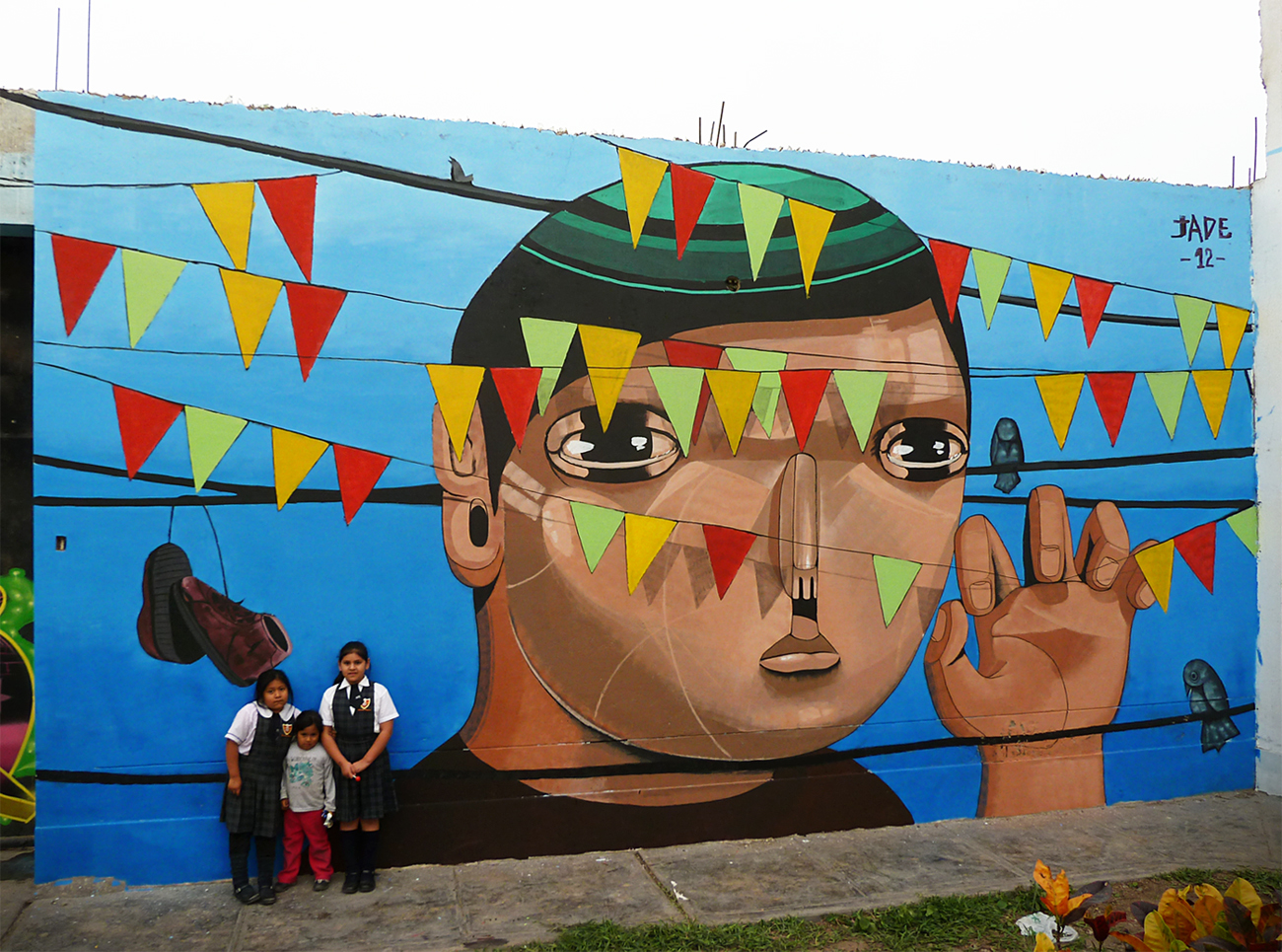 JADE New Mural In Lima, Peru StreetArtNews StreetArtNews