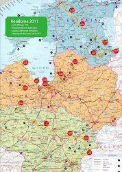Kesä 2011: Vilnasta Jurmalan kautta Riikaan ja sieltä Tallinnaan