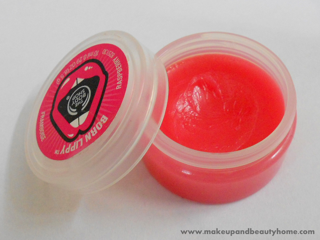 The Body Shop Born Lippy Lip Balm Raspberry Review