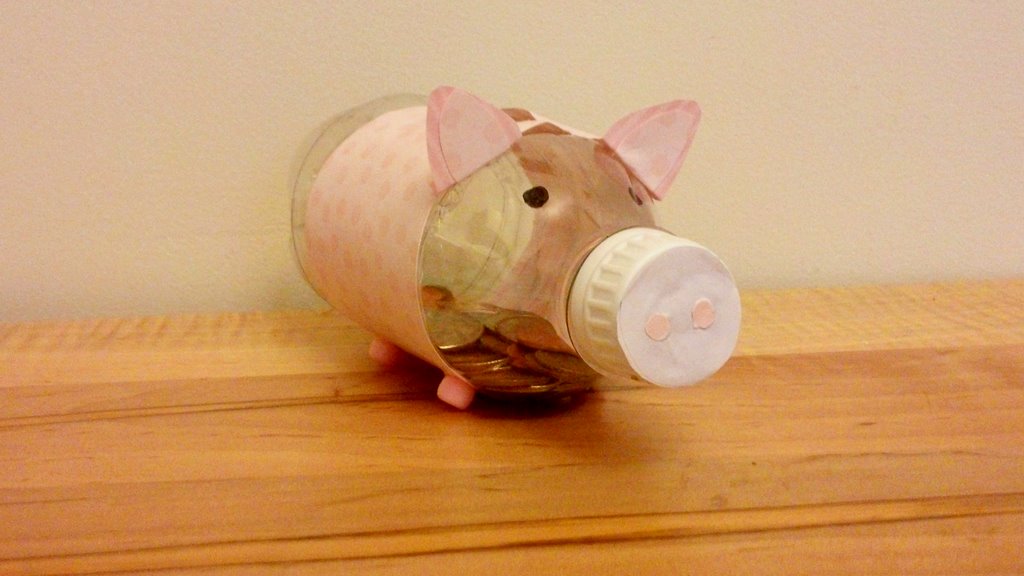 savvynest Coke bottle piggy bank
