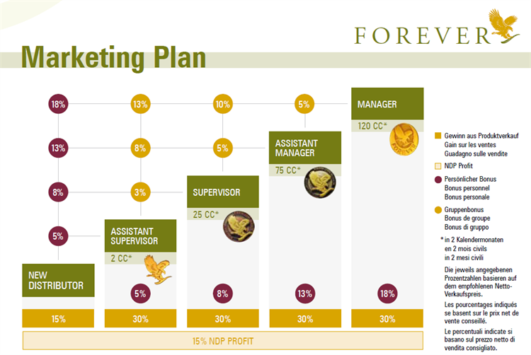 forme et bauté Le plan marketing Forever living products