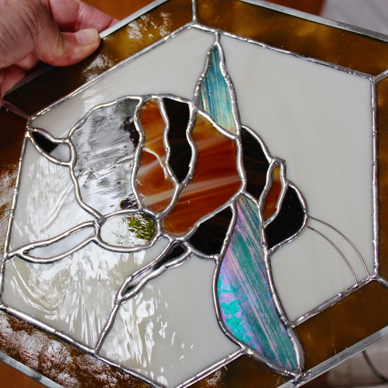 Flannel Jammies Farm art therapy stained glass...