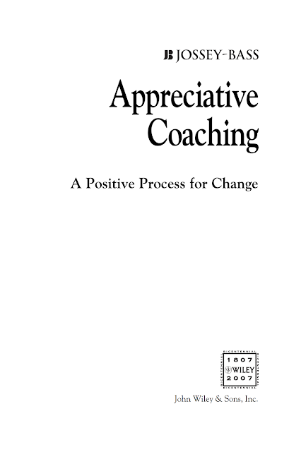 [Ebook] Appreciative Coaching A Positive Process For Change