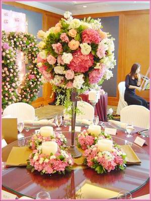 table flowers romantic arrangements flower