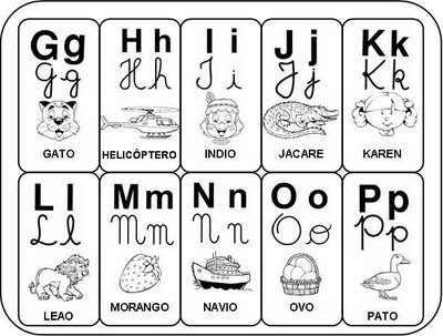 Alfabeto Para Imprimir