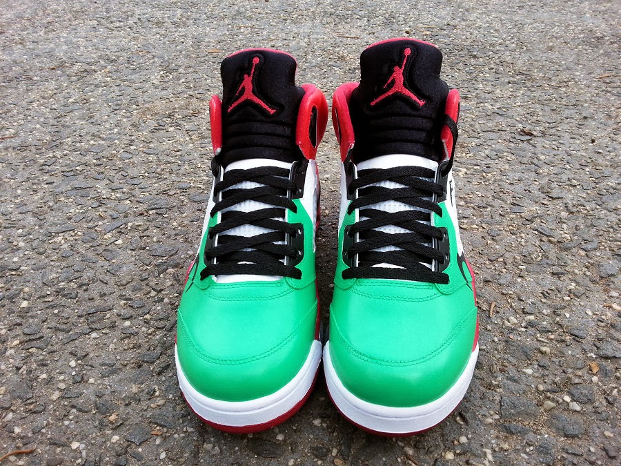 Customer Spotlight Air Jordan 5 "Mexican Pride"