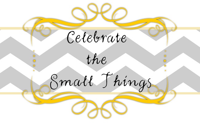 Celebrate the Small Things