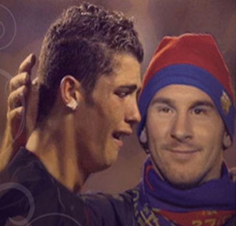 Cristiano Ronaldo Crying on Messi Or Ronaldo   Is A Stupid Question    Read My Mind  Plus Video