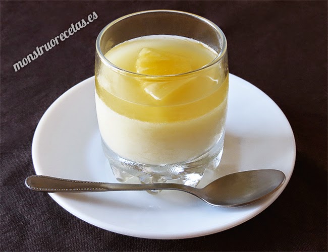 Postre De Gelatina De Piña