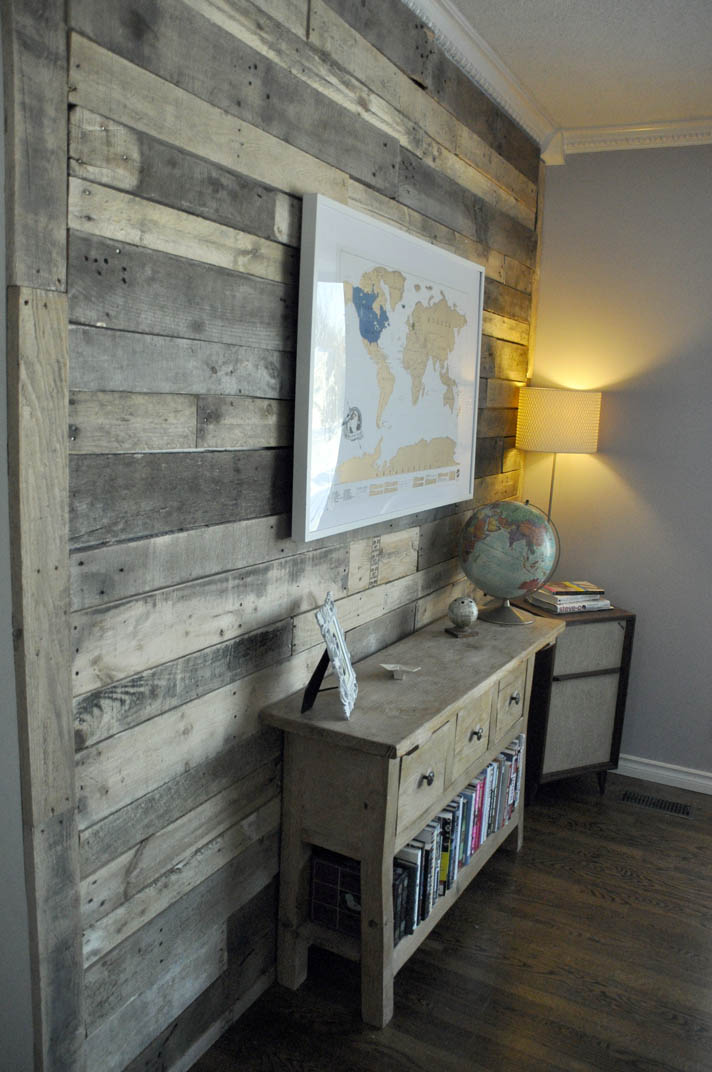 pallet wall diy wood bathroom accent room walls pallets shairoom furniture living rustic collect decoration accents tips easy later final