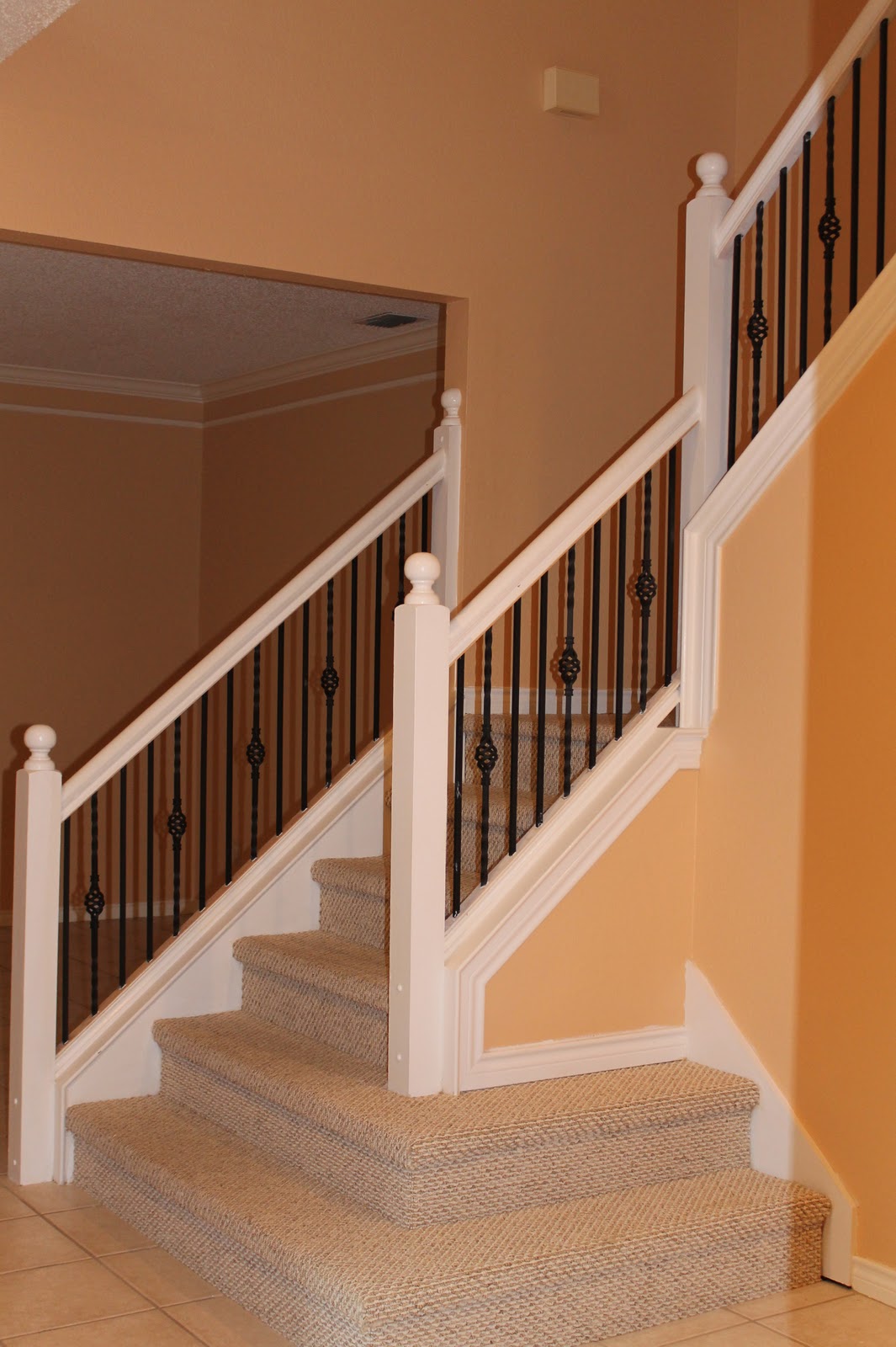 Life's Sweeter with Chocolate Updating Stair Baluster Spacing