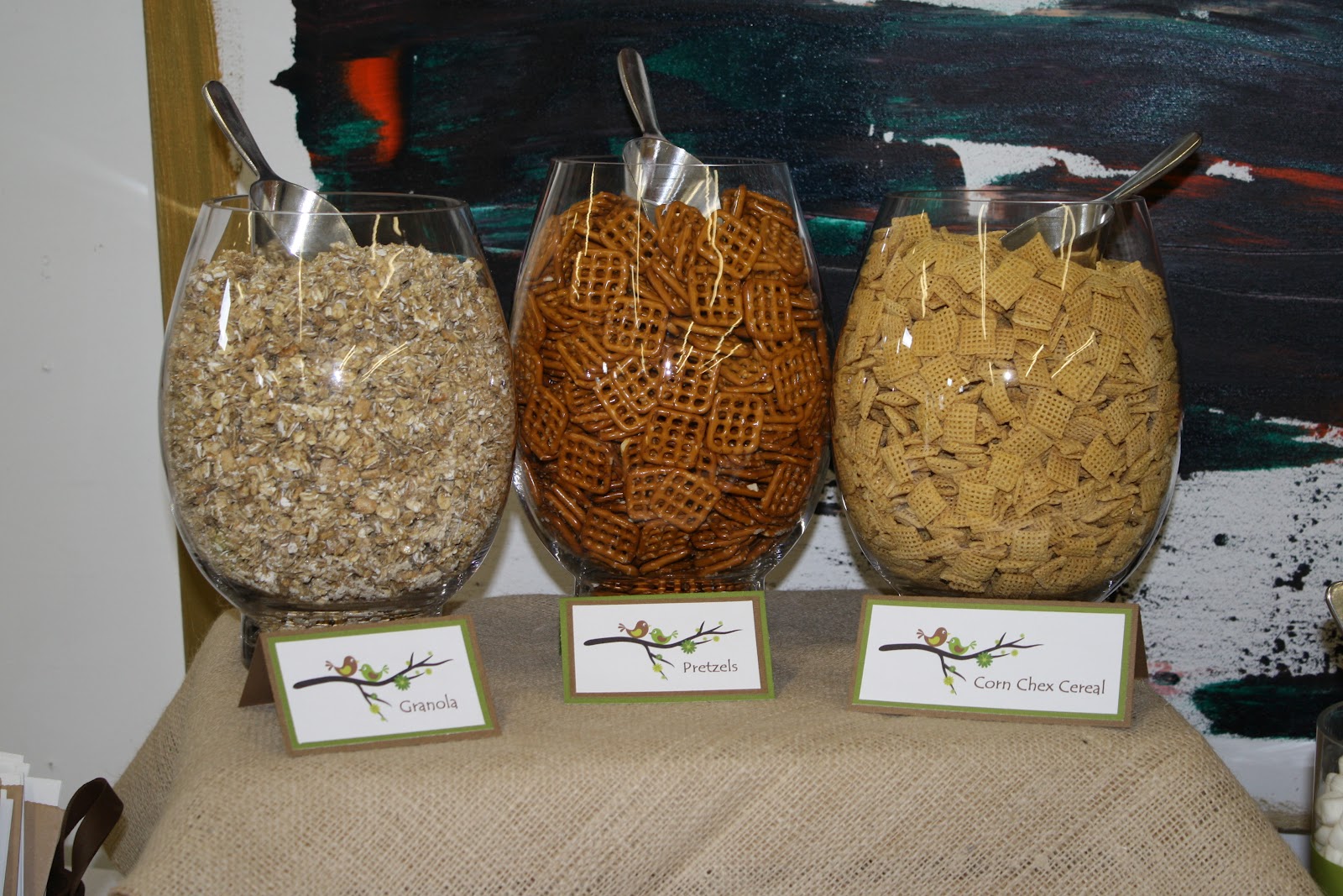 KrinkledKrafts Make Your Own Trail Mix Bar