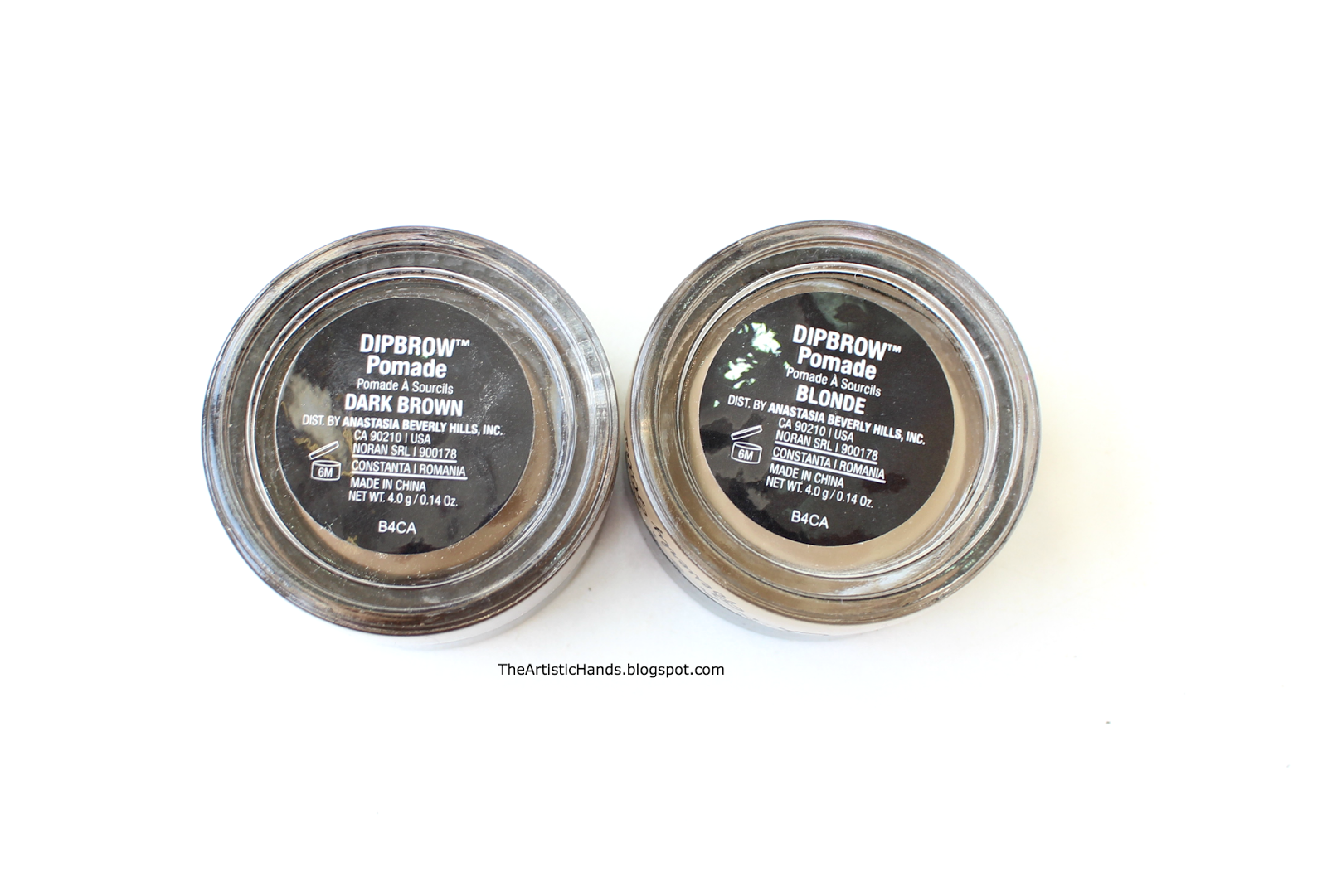 The Artistic Hands Review Anastasia Beverly Hills Dipbrow Pomade ريفيو جل الحواجب براو بوميد من انستازيا بيفرلي هيلز