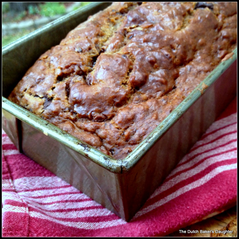 The Dutch Baker's Daughter Peanut Butter Cup Banana Bread
