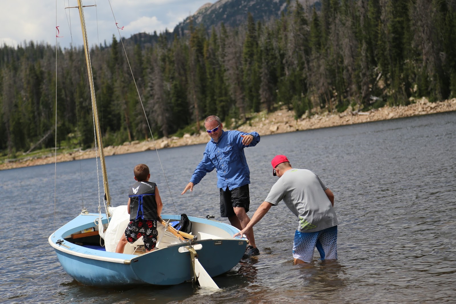 Rocky Mountain Sailing Utah’s Trial Lake Unsinkable 2