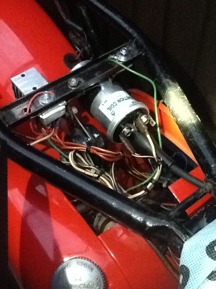 BSA C15 New rectifier and ignition coil