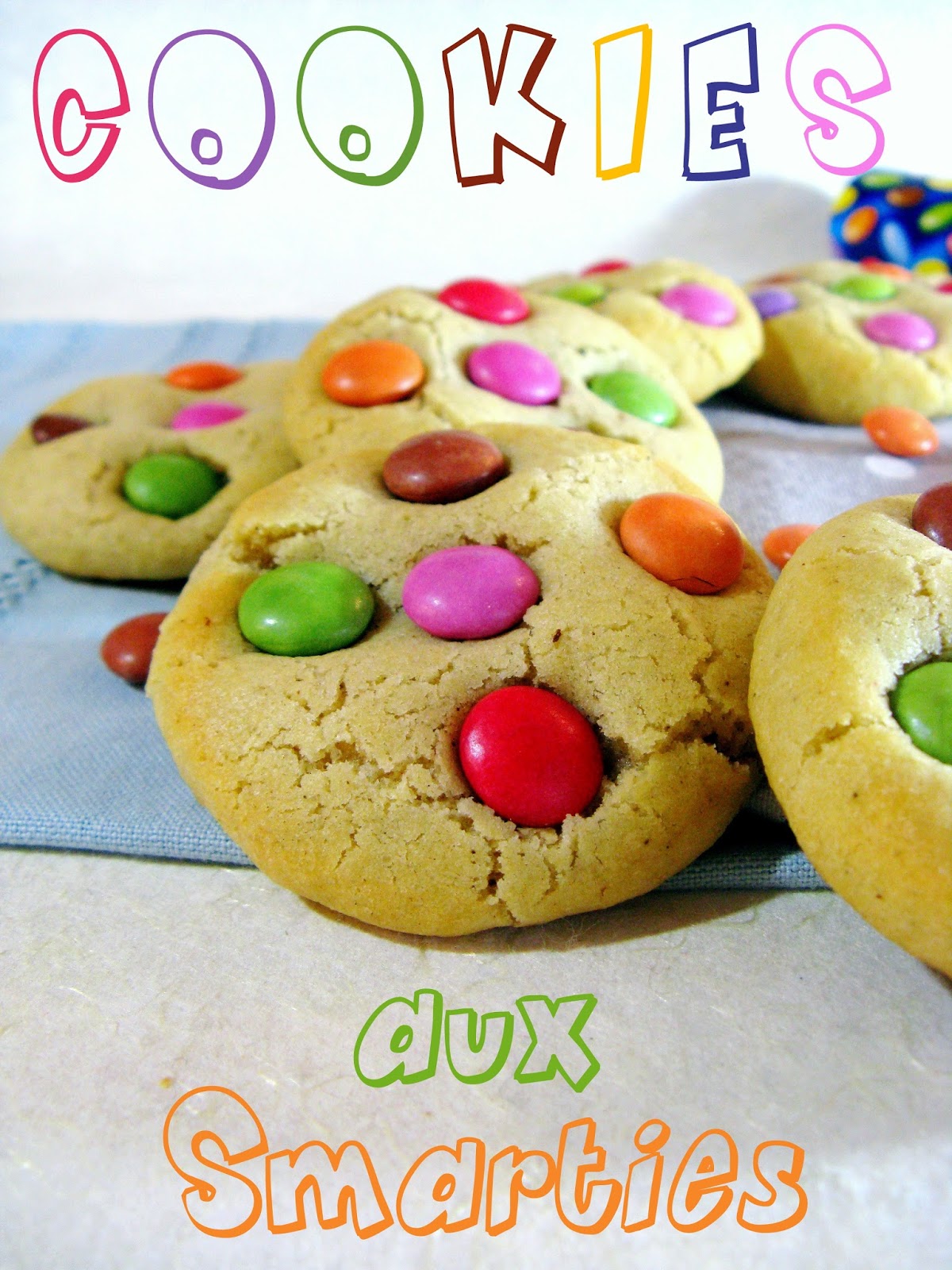 J En Reprendrai Bien Un Bout Cookies Aux Smarties
