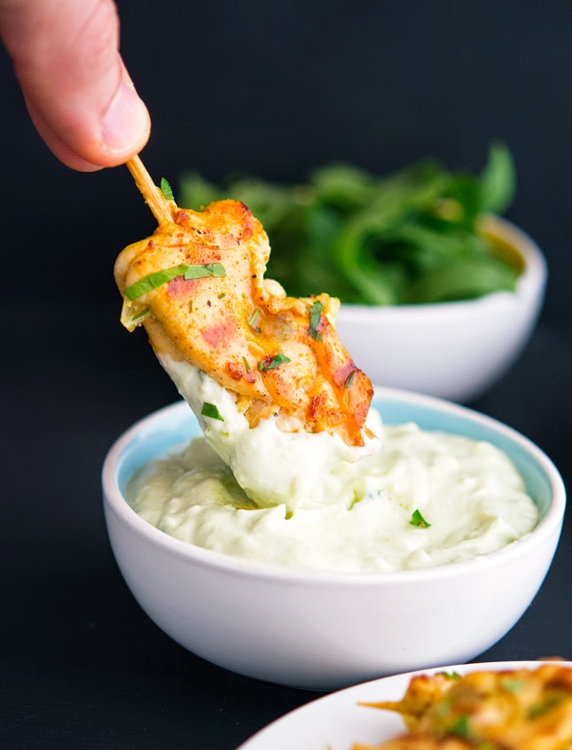 The Iron You Chicken Shawarma with Lime Avocado Mayo