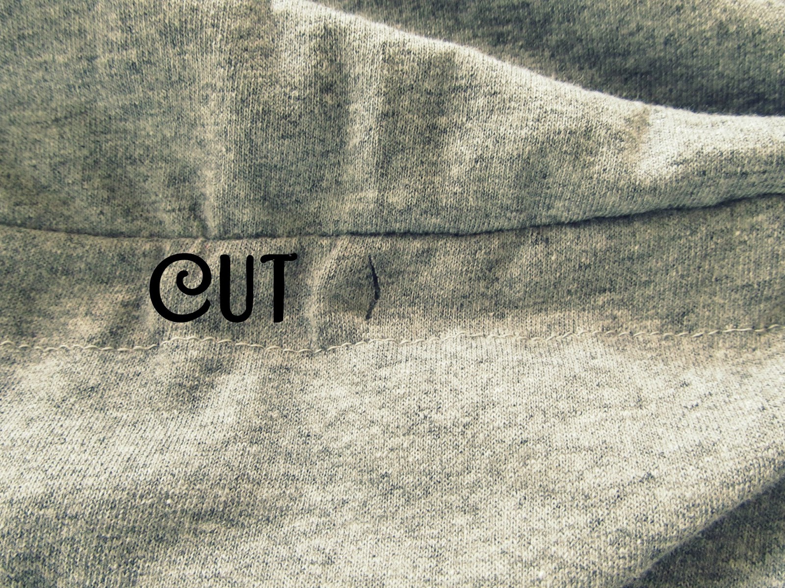 WobiSobi One Shoulder Teeshirt Dress, DIY