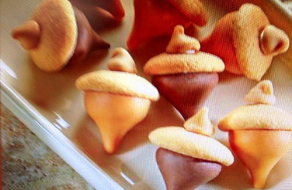 Life...Inside the Page Recipe Hershey Kisses Fall Acorn Treats