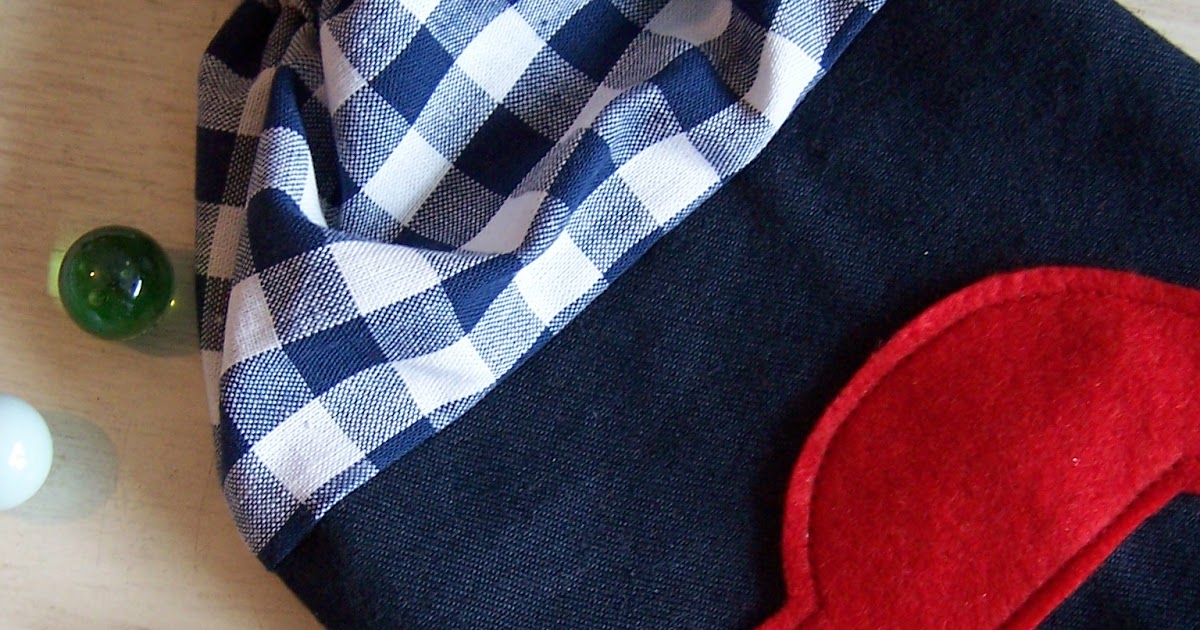 Nynke Stone Tutorial simple bag for marbles