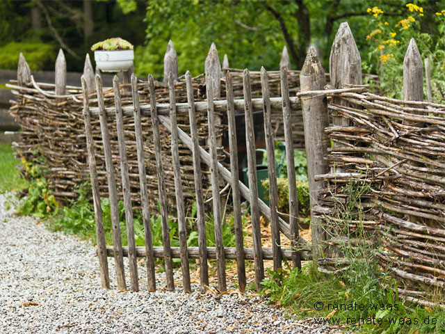 Geniesser garten : gartenzaun