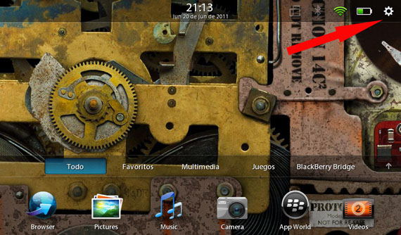 Como intercambiar archivos entre tu BlackBerry PlayBook y tu Pc en red Cuando trabajamos bajo una red Wifi todo puede resultar mucho más sencillo, primero podremos dotar de una conexión de datos a nuestra BlackBerry PlayBook sin utilizar el BlackBerry Bridge o utilizar nuestro smartphone como modem. Otra de las ventajas que podemos sacar a la conexión Wifi es el uso compartido de archivos. Como todos saben podemos conectar nuestra BlackBerry PlayBook a nuestro PC utilizando el cable usb y así podremos pasar toda la información desde nuestro PC a la PlayBook y viceversa. Pero si utilizamos esta opción estamos siempre supeditados al cable USB y por tanto la movilidad tan presente