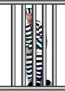 o preso que fica preso na prisão