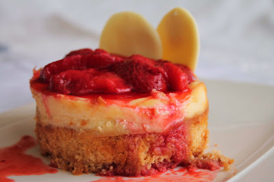 Mini cake_cheesecake_fresas