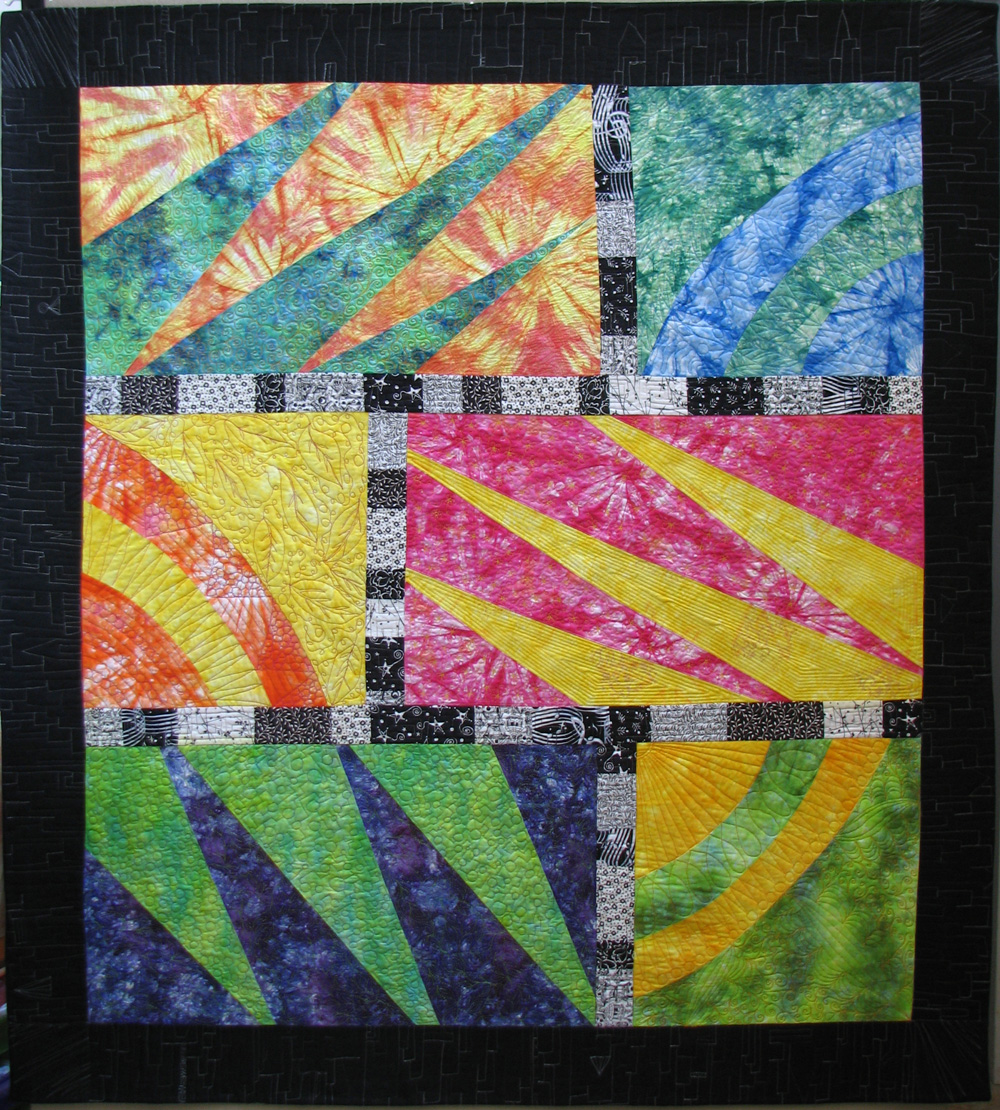 QuiltRobin City & Guilds Quilt Completed!