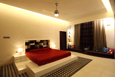 Bedroom for newly-married couple, by Ajay Sharma, principal architect, ADAPL