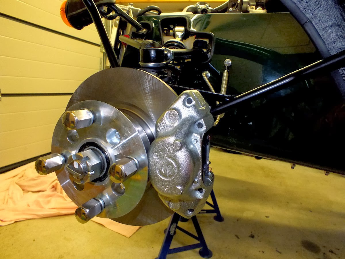 Caterham Seven Build Day 18 LADS, Brakes, Clutch & Hubs