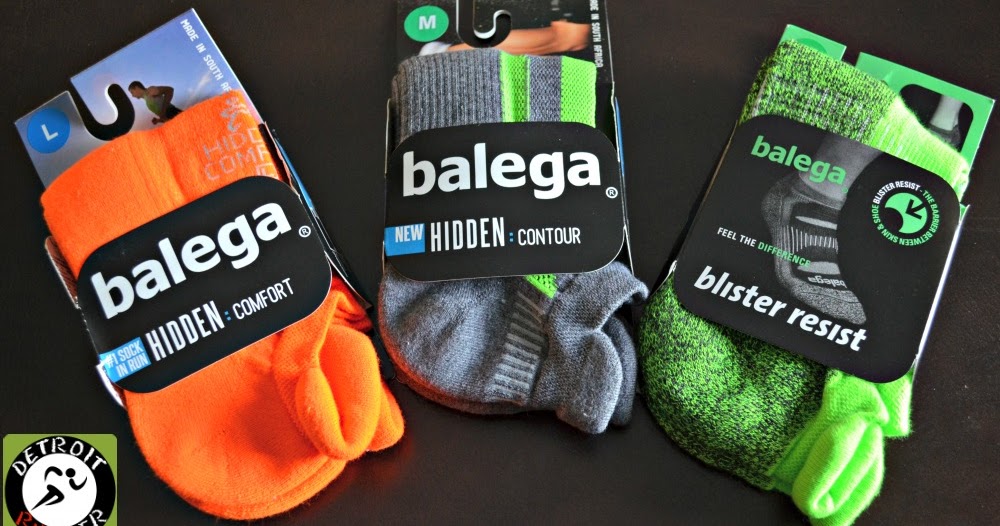Detroit Runner Balega Hidden Comfort Hidden Contour Blister