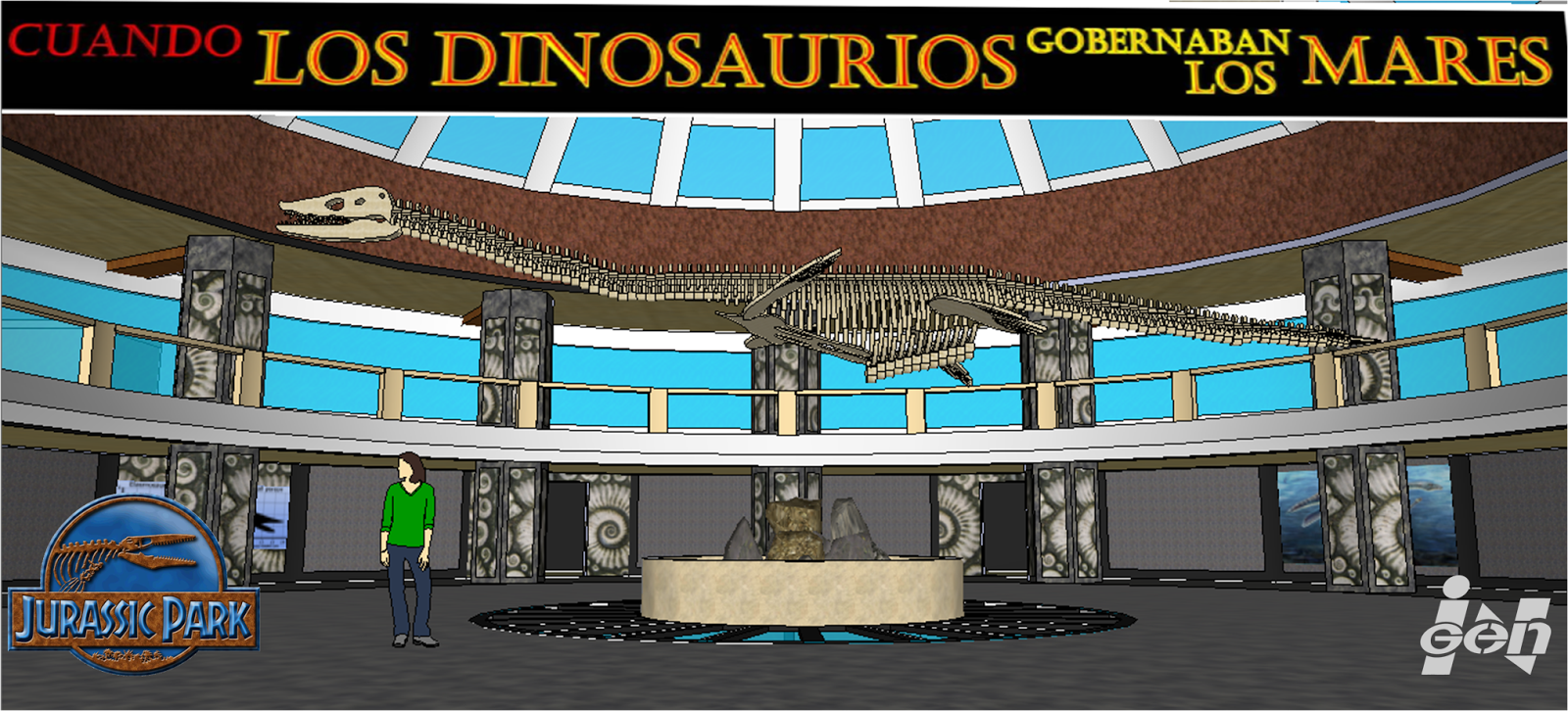 Jurassic Park INGEN JPS Aquarium