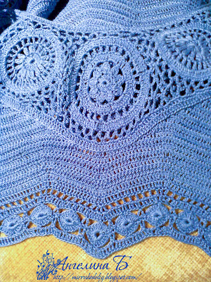 авторские работы, мои работы, платье, вязание крючком, мастер-класс, 