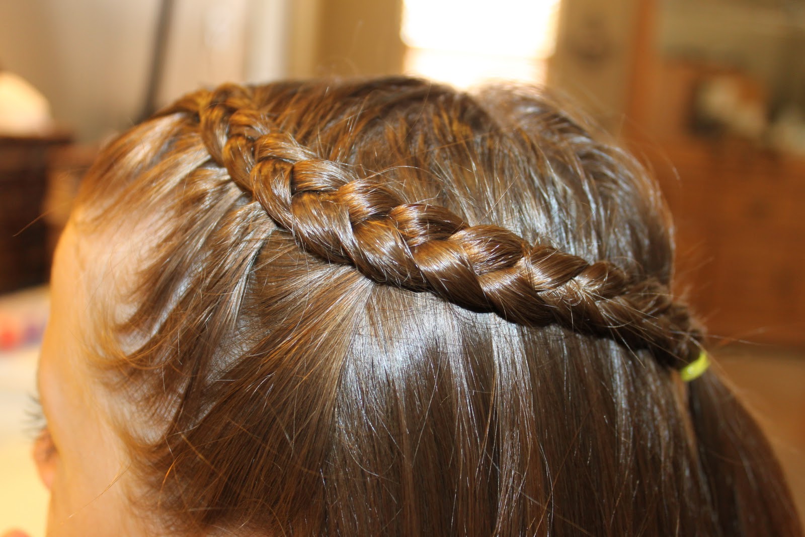 Girl Hairstyles Outie Sides Up Braids
