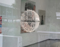 from outside