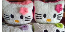 Bantal Hello Kitty Mawar