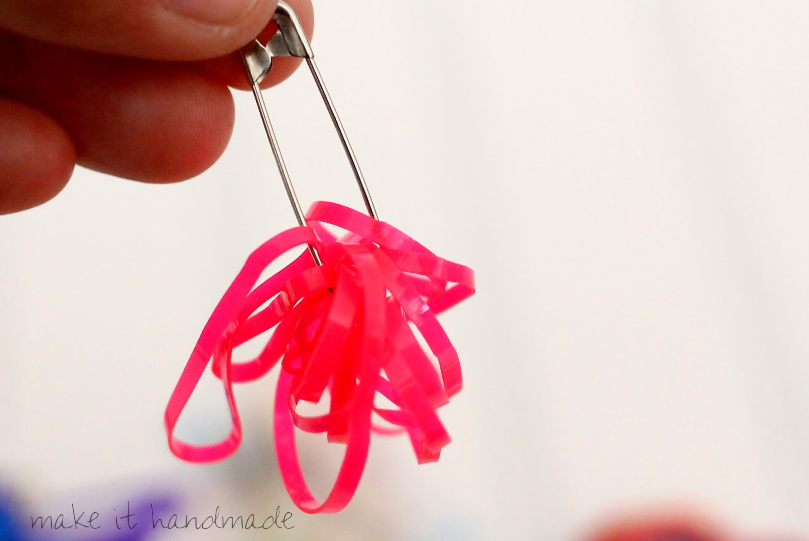 a simple storage solution for hair ties and rubber bands! 