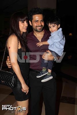 Emraan Hashmi and wife Parveen Shahani spotted with son Ayaan family photos