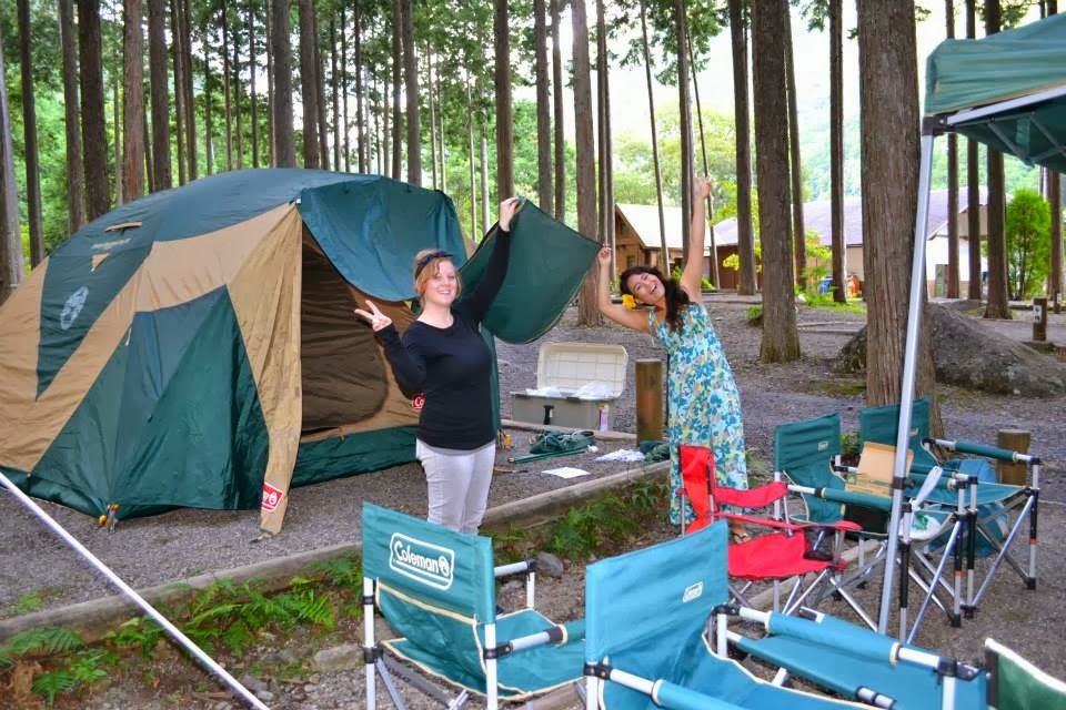 Stephanie in Japan Camping in Mie